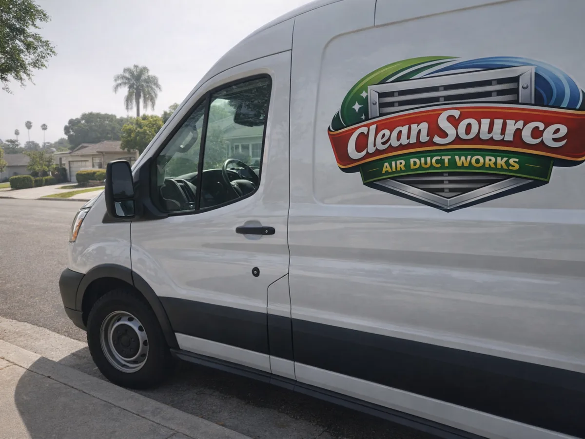 Service van arriving on a San Jose, CA street — local same-day coverage
