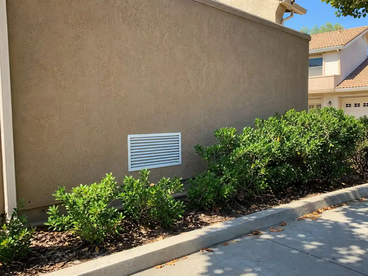 Freshly cleaned vent back in place — completed job in San Jose, CA